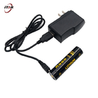 18650 3200 Mah Lithium Ion Battery  3.7 V Rechargeable Cell With USB Type C Port