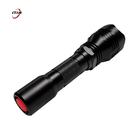 1100 Lumens Rechargeable Black Flashlight , Portable LED Spotlight IP67 Waterproof