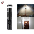 OEM ODM Double LED Flashlight , Battery Powered Torch Light For Camping