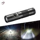 OEM ODM Double LED Flashlight , Battery Powered Torch Light For Camping