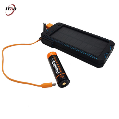 BMS 21700 Li Ion Battery , 5000mAh 3.7 V Rechargeable Cell For Flashlight