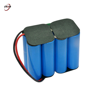 Waterproof Rechargeable Battery Packs Lithium Ion 7.4V 10400mAh OEM ODM