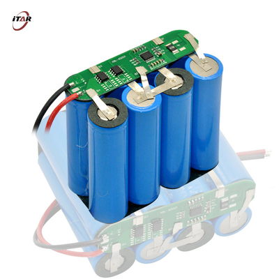 14.8V 6400mAh Rechargeable Battery Packs 47.36Wh RoHS Certified for traffic lights