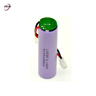 BMS 18650 Lithium Ion Battery Rechargeable 3200mAh For LED Flashlights
