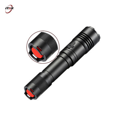 1200M Distance Laser LED Flashlight Water Resistant IP66 Dual Switch 400 Lumens