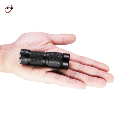 Small Mini LED Torch Light Rechargeable Aluminum Material IP66 Waterproof ODM